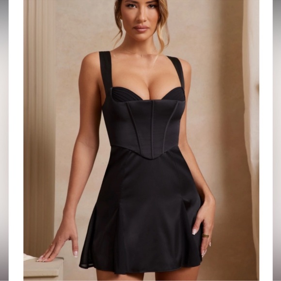 Oh Polly Dresses & Skirts - Oh Polly Elegant corset Black Mini Dress